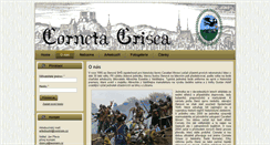 Desktop Screenshot of corneta.cz